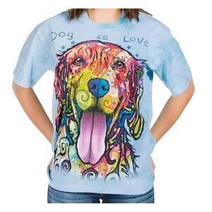 The Mountain Dog Is Love Classic Cotton T-Shirt  Adult Small NEW